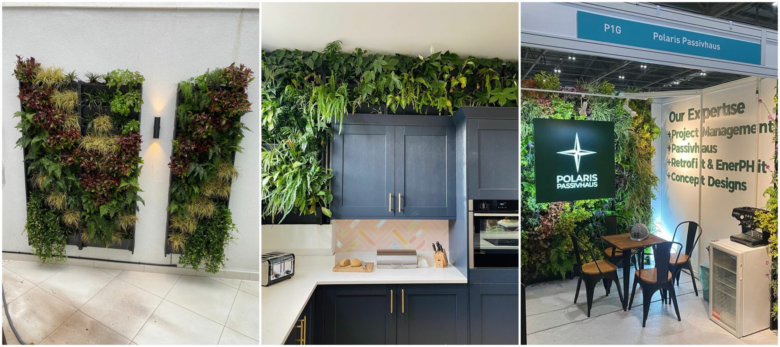 indoor living walls are bang on-trend